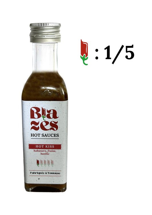 Hot Kiss : Fraise & Basilic