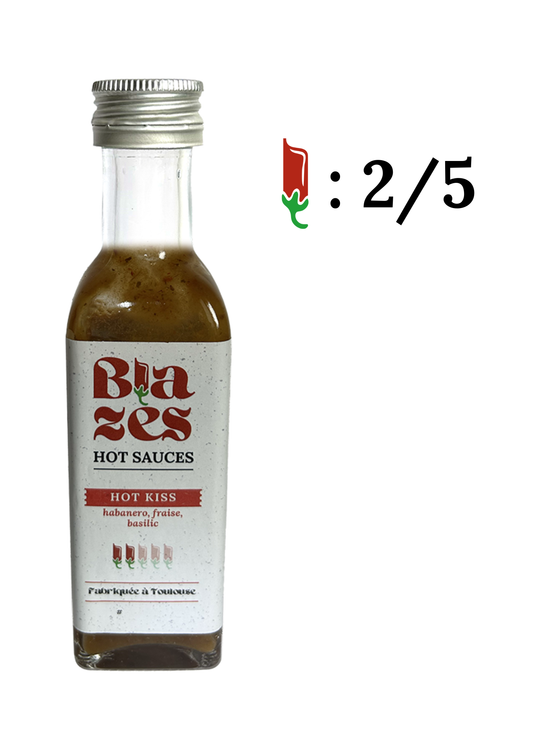 Hot Kiss : Fraise & Basilic