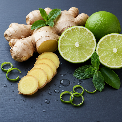 Ginger kick: Gingembre & Citron vert